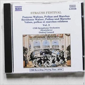 Strauss Festival Vol. 2 Strauss 1988 CD Top-quality Free UK shipping