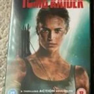 Tomb Raider Alicia Vikander 2018 DVD Top-quality Free UK shipping