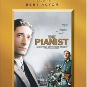 Pianist Adrien Brody 2003 DVD Top-quality Free UK shipping