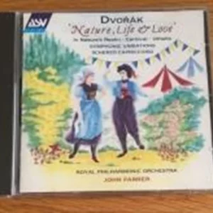 Nature, Life And Love Antonin Dvorak 1992 CD Top-quality Free UK shipping