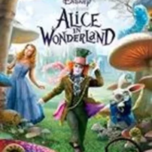 Alice in Wonderland Johnny Depp 2010 DVD Top-quality Free UK shipping