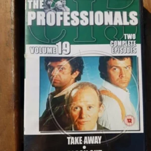 The Professionals - Vol 19: Take Away / Black out 1978 DVD Top-quality