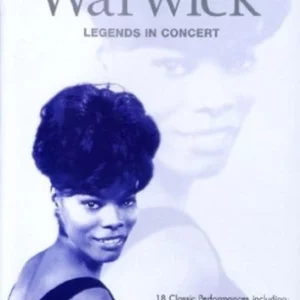 Dionne Warwick - Legends in Concert 2004 DVD Top-quality Free UK shipping