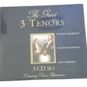 The Great 3 Tenors, Luciano Pavarotti, Placido Domingo & Jose Carreras CD