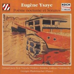 Ysaye: Poème nocturne et Sonates 1978 CD Top-quality Free UK shipping