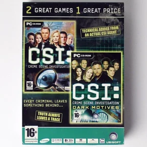 CSI: Crime Scene Investigation Double Pack Windows 2000 2004 Top-quality