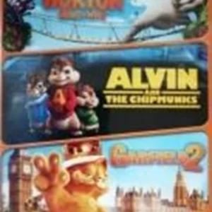 Horton Hears A Who! Alvin And The Chipmunks Garfield 2 various 2007 DVD