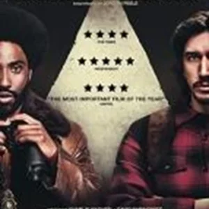 BlackkKlansman Adam Driver 2018 DVD Top-quality Free UK shipping