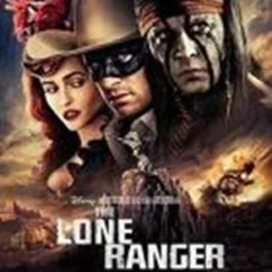 The Lone Ranger Johnny Depp 2013 DVD Top-quality Free UK shipping