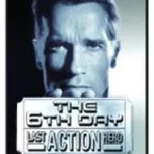 The 6th Day/Last Action Hero Arnold Schwarzenegger 2003 DVD Top-quality