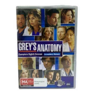 Grey's Anatomy : Season 8 Patrick Dempsey DVD Top-quality Free UK shipping