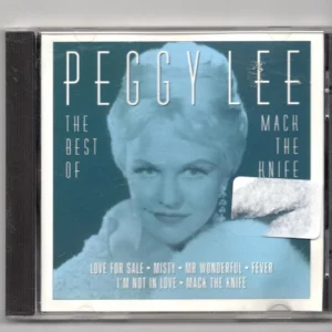 Mack the Knife: The Best of Peggy Lee Peggy Lee, Mack The Knife 1996 CD