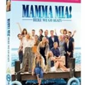 Mamma Mia! Here We Go Again Pierce Brosnan 2018 DVD Top-quality