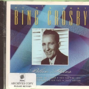 Blue Skies Bing Crosby 1994 CD Top-quality Free UK shipping