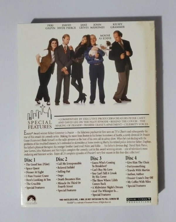 Frasier: Complete First Season 2003 DVD Top-quality Free UK shipping