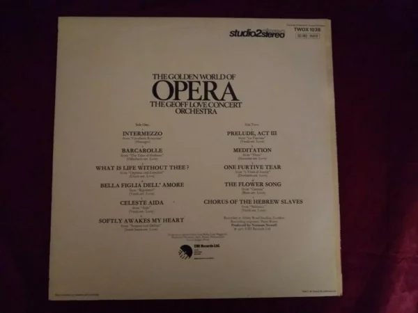 The Golden World Of Opera Top-quality Free UK shipping