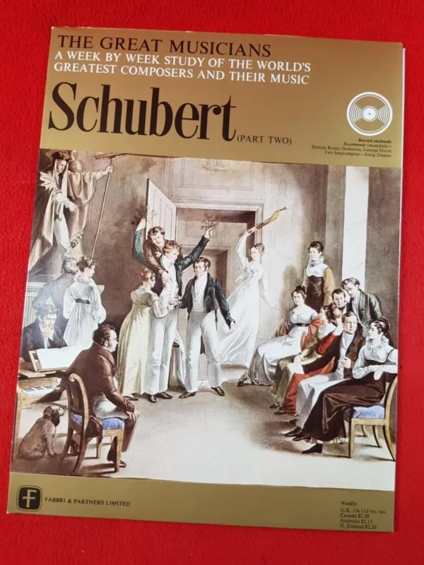 The Great Musicians : Schubert (Part Two) Top-quality Free UK shipping