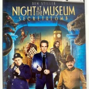 Night at the Museum 3: Secret of the Tomb Ben Stiller 2014 DVD Top-quality