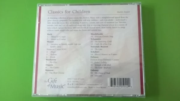 Classics For Children Martin Souter 2008 CD Top-quality Free UK shipping