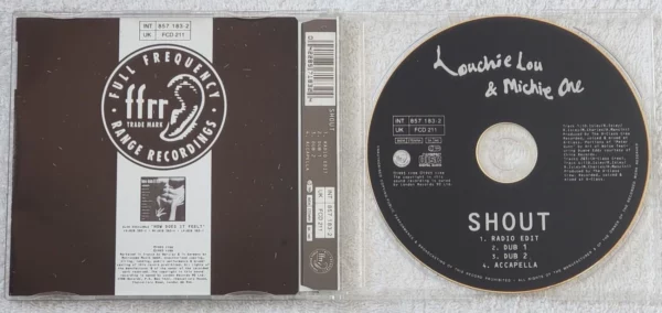 Shout Louchie Lou & Michie One 1993 CD Top-quality Free UK shipping