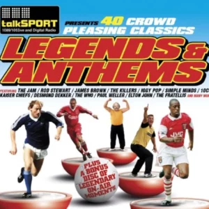 Legends & Anthems Various Artists 2009 CD Top-quality Free UK shipping