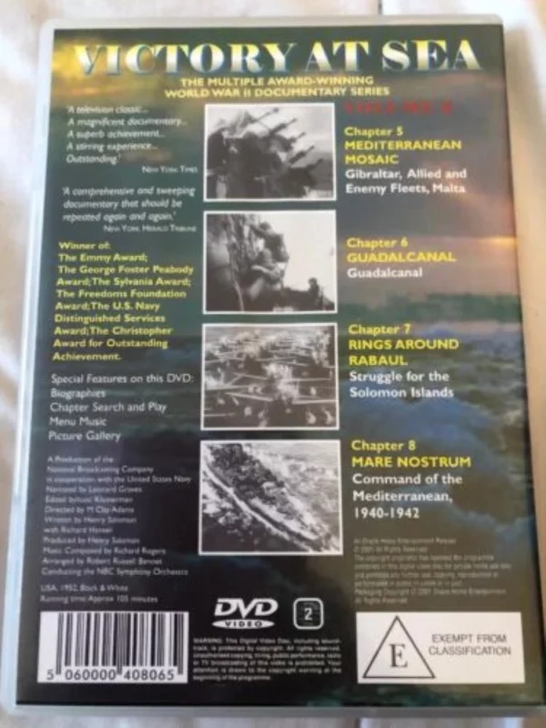 Victory At Sea: Volume 2 2001 New DVD Top-quality Free UK shipping