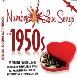 No.1 Love Songs Of The 1950s Various CD Top-quality Free UK shipping