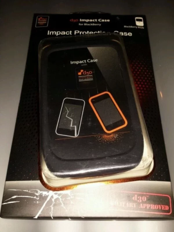 Impact Gel Case with d3o for BlackBerry 8520 Top-quality Free UK shipping