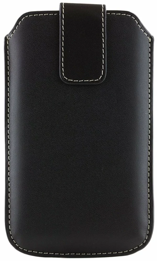 Executive Universal Extra Large Slip Case Pouch for Smartphone - Genuine Leather