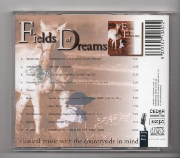 Fields Of Dreams - Classical Music With The Countryside In Mind Various 1999 CD