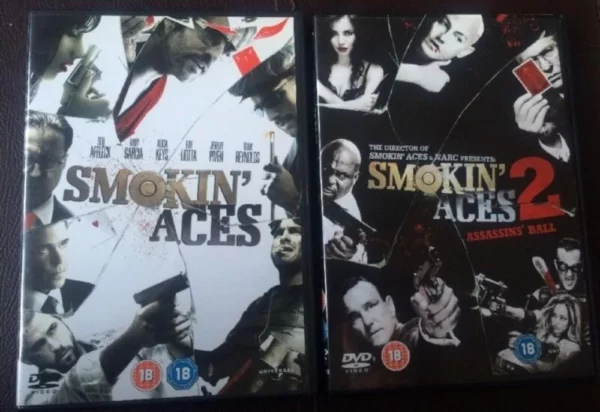 Smokin' Aces/ Smokin' Aces 2: Assassin'S Ball Ben Affleck 2007 DVD Top-quality