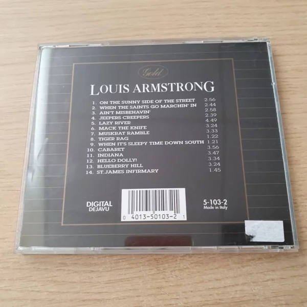 The Gold Coll Louis Armstrong 1992 CD Top-quality Free UK shipping