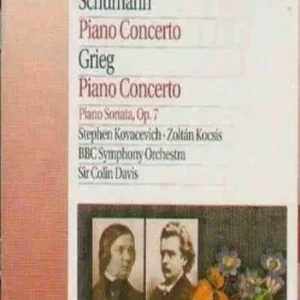 Schumann and Grieg Piano Concertos: Kovacevich, Kocsis Various 1996 CD