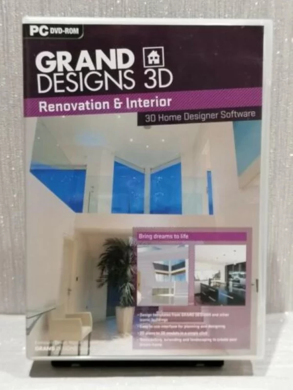 Grand Designs 3D Renovation & Interiors Windows XP Top-quality Free UK shipping