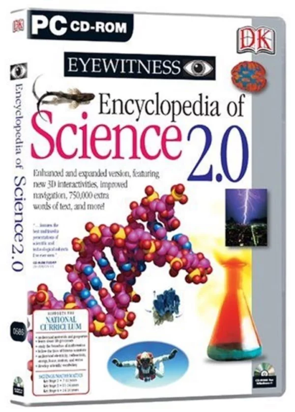 Eyewitness Encyclopedia Of Science 2.0 Windows 3.1 2001 Top-quality