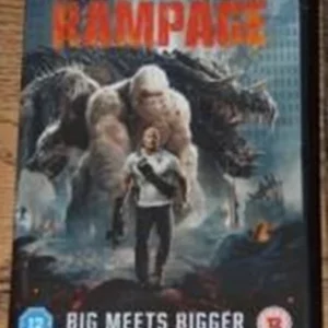 Rampage Dwayne Johnson 2018 DVD Top-quality Free UK shipping