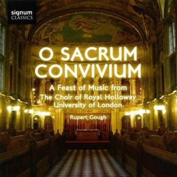 O Sacrum Convivium Rupert Gough 2008 CD Top-quality Free UK shipping