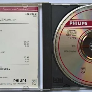 Beethoven: Piano Concertos 1 & 2 various 1984 CD Top-quality Free UK shipping