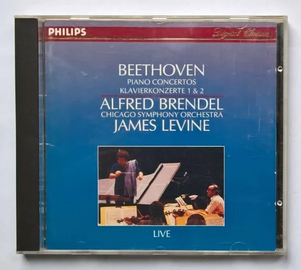 Beethoven: Piano Concertos 1 & 2 various 1984 CD Top-quality Free UK shipping