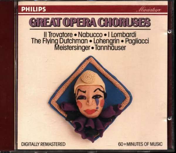 Great Opera Choruses Various 1987 CD Top-quality Free UK shipping