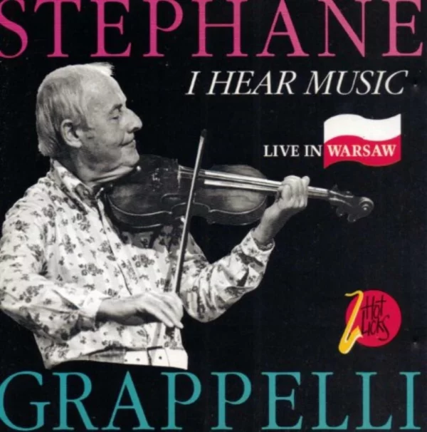 I hear music-Live in Warsaw Stephane Grappelli 1993 CD Top-quality