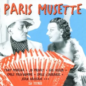 Paris Musette Various 20 CD Top-quality Free UK shipping