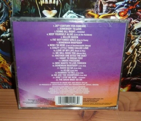 Bohemian Rhapsody Queen 2018 CD Top-quality Free UK shipping