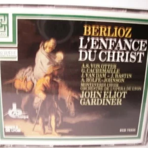 BERLIOZ - L'ENFANCE DU CHRIST various 1988 CD Top-quality Free UK shipping