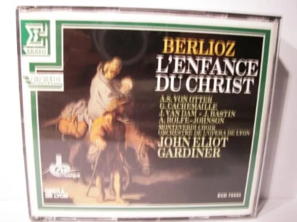 BERLIOZ - L'ENFANCE DU CHRIST various 1988 CD Top-quality Free UK shipping