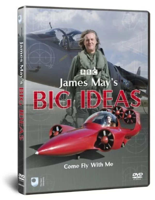 James May's Big Ideas: Come Fly Me James May 2008 DVD Top-quality