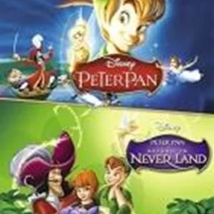 Peter Pan/Peter Pan: Return to Never Land Bobby Driscoll 2012 DVD Top-quality