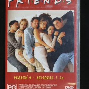 Friends season 4 2002 DVD Top-quality Free UK shipping