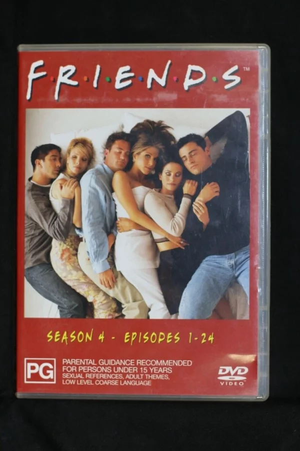 Friends season 4 2002 DVD Top-quality Free UK shipping