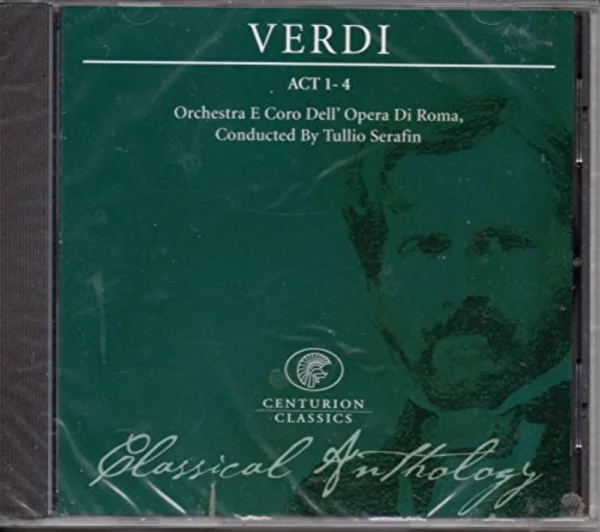 VERDI. Classical Anthology. various 2004 CD Top-quality Free UK shipping